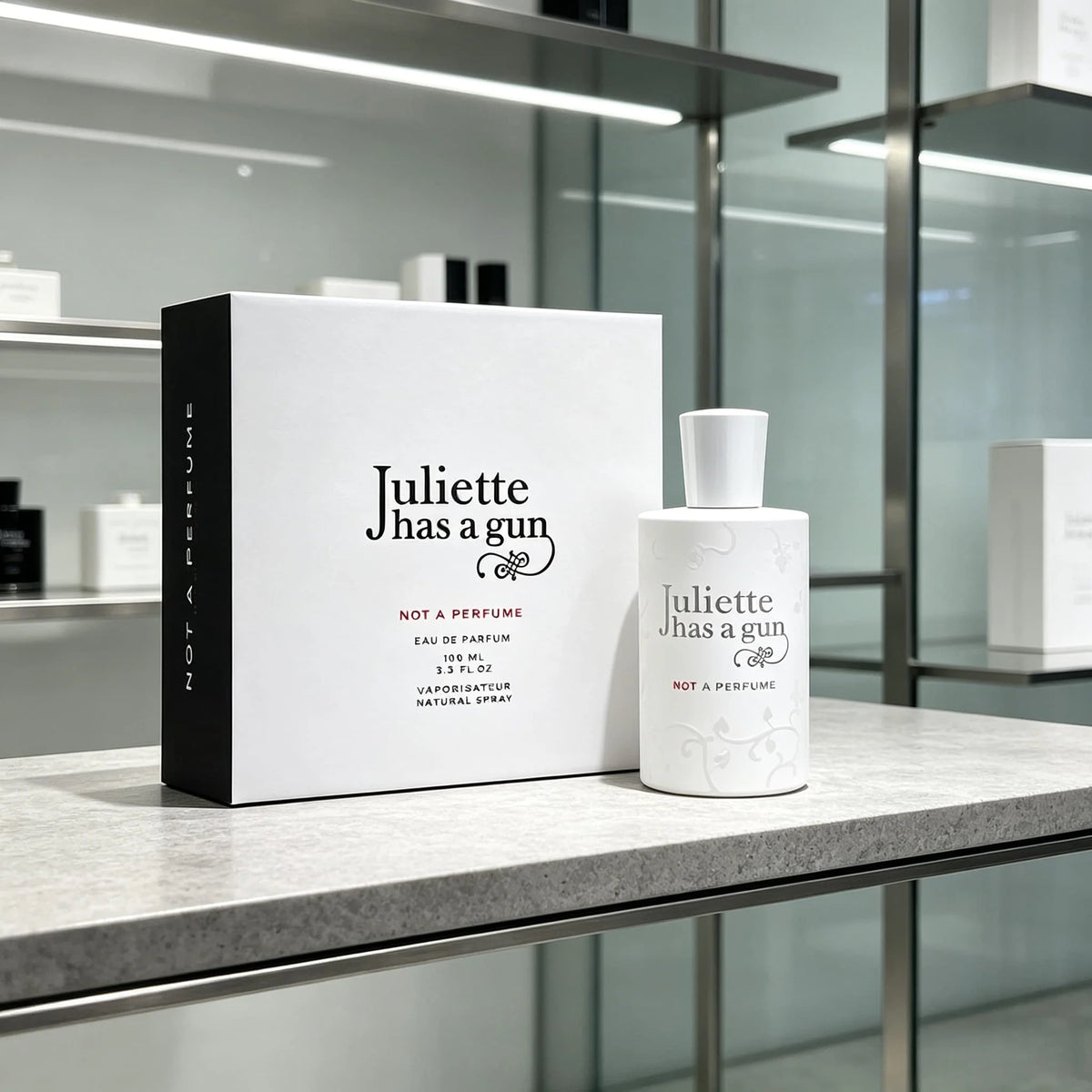Juliette Has a Gun 'Not a Perfume' (3.4 oz / 100 ml): Features Cetalox for a Subtle, 'Your-Skin-But-Better' Scent with 12-Hour Longevity. Housed in a Minimalist White Bottle, This Unisex Fragrance Is Versatile Enough for Dail