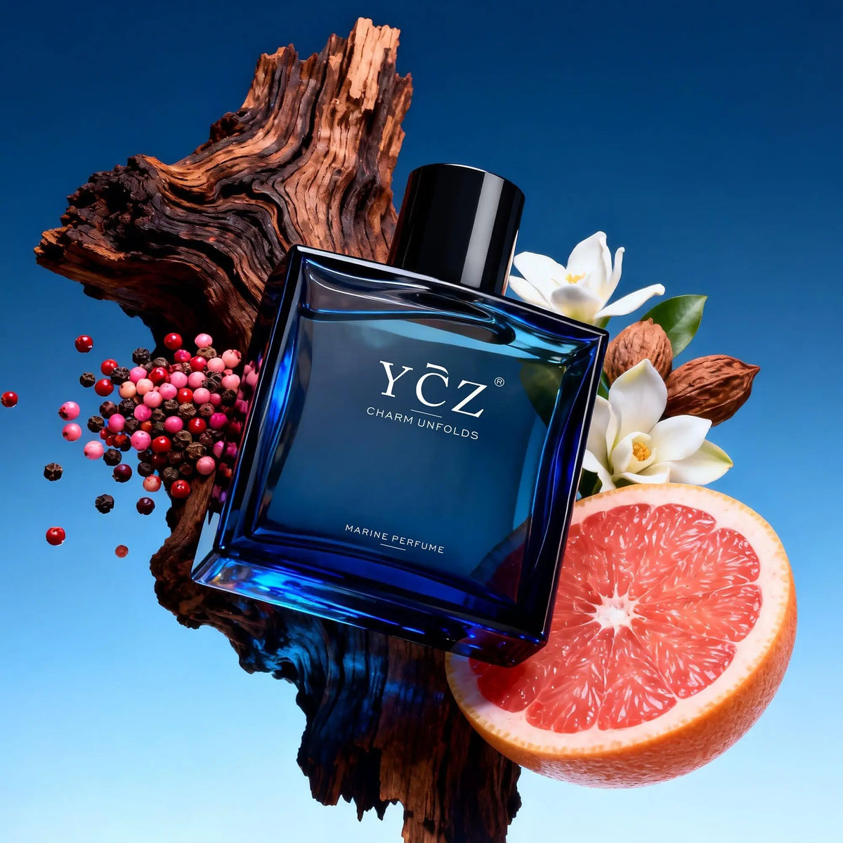 Ycz Eau De Parfum for Men – 1.6 oz (50 ml) – Premium Fragrance – Long-Lasting Oriental Woody Scent (Infused with Pheromones)
