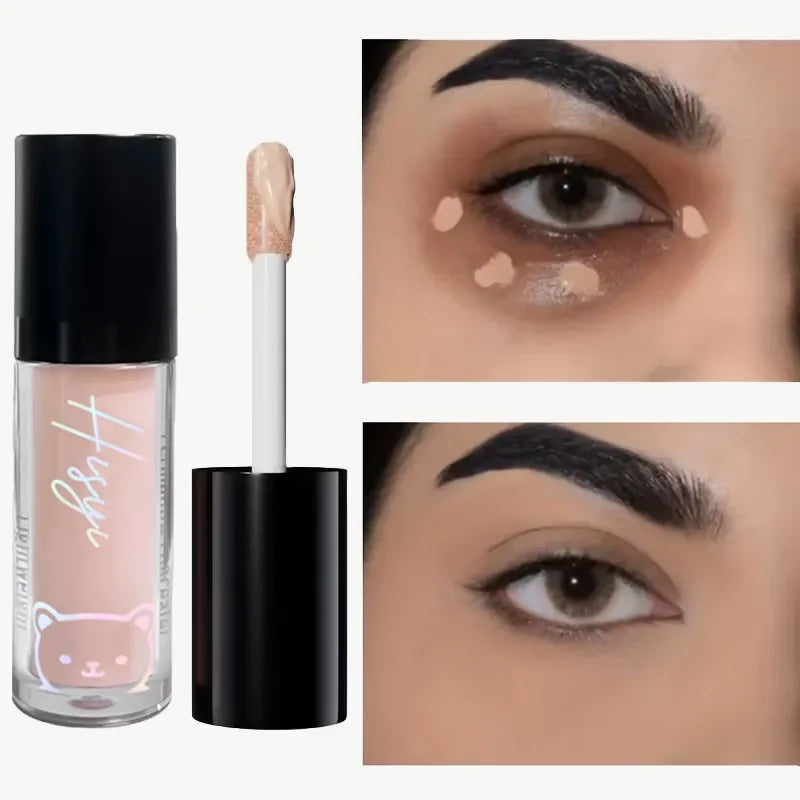 Matte Liquid Concealer Makeup Set Multi-functional Facial Concealer Long-Lasting Buildable Coverage for Contouring Dark Circles