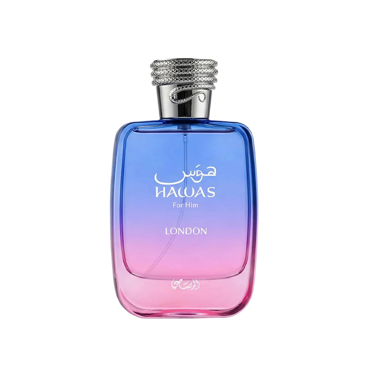 Rasasi Hawas London Eau de Parfum Spray for Men – Vibrant Spicy, Fruity, Floral & Warm Amber Scent, Long-Lasting Premium Arabian Fragrance, Perfect Gift, 3.4 fl oz / 100 ml