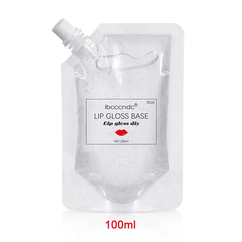 Non-stick Clear Lip Gloss Base Lipstick Lip Gloss Base Gel Moisturizing Matte Lip Glaze Material Odorless for DIY