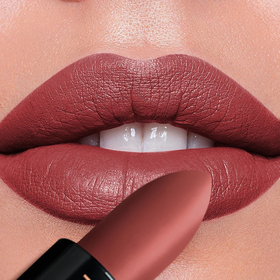 25 Colors Lipstick Non Stick Cup Matte Lip Gloss Waterproof Long Matte Sexy  Red Lip Cosmetics Korean Makeup For Women Gifts