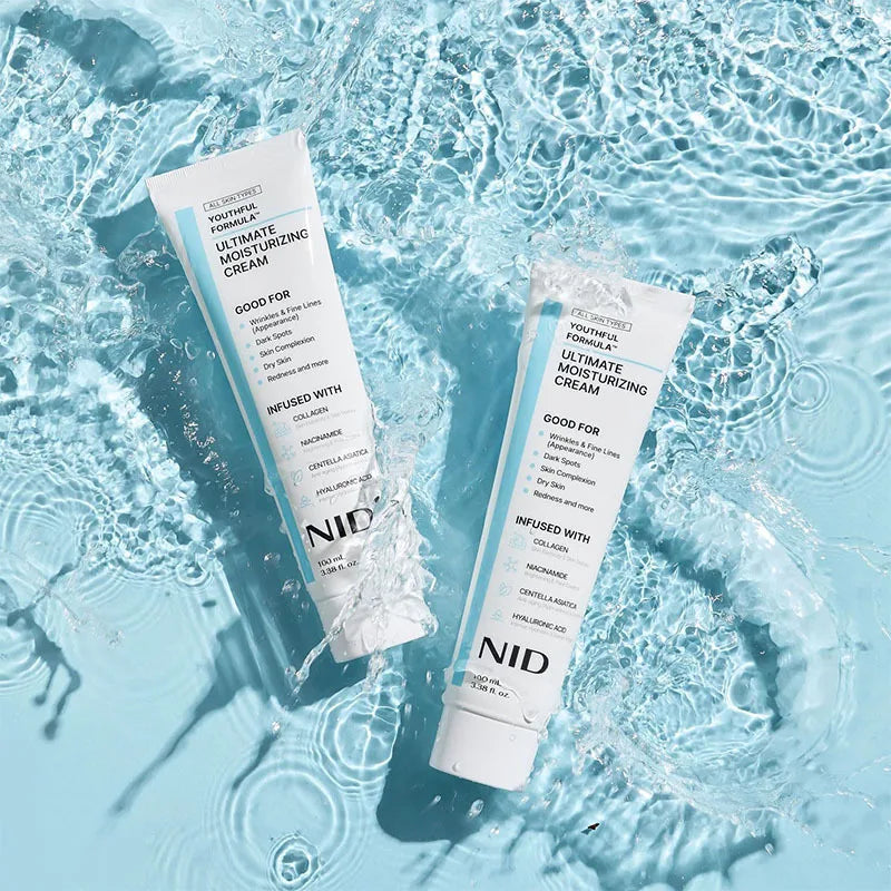 NIDA Ultimate Moisturizing Cream Anti-Aging Repairing Calming Pore Moisturizer Repair Redness Whitening Essence Skin Care