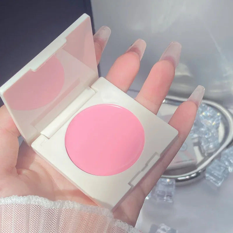 Matte Mousse Blush Pore-Blurring Skin Brightening Long Lasting Waterproof Natural Dewy Girlish Finish All-Day Wear Face Makeup B