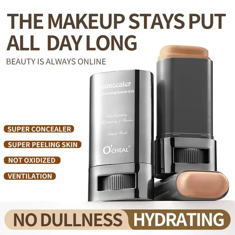 Full Coverage Liquid Concealer Stick For Acne Dark Circles Tattoos Freckles Long Lasting Face Makeup Foundation