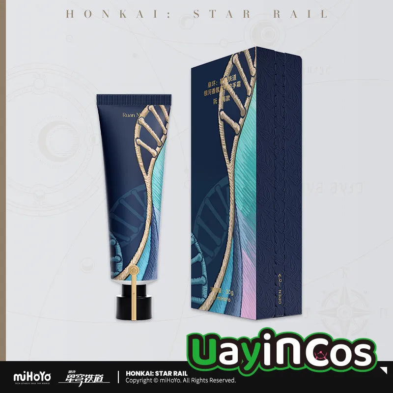 In Stock Original Honkai：Star Rail  Ruanmei Dr. Ratio  Acheron Feixiao Hand Cream Hand Lotion Hands Skin Care Anime Game Toy Ki