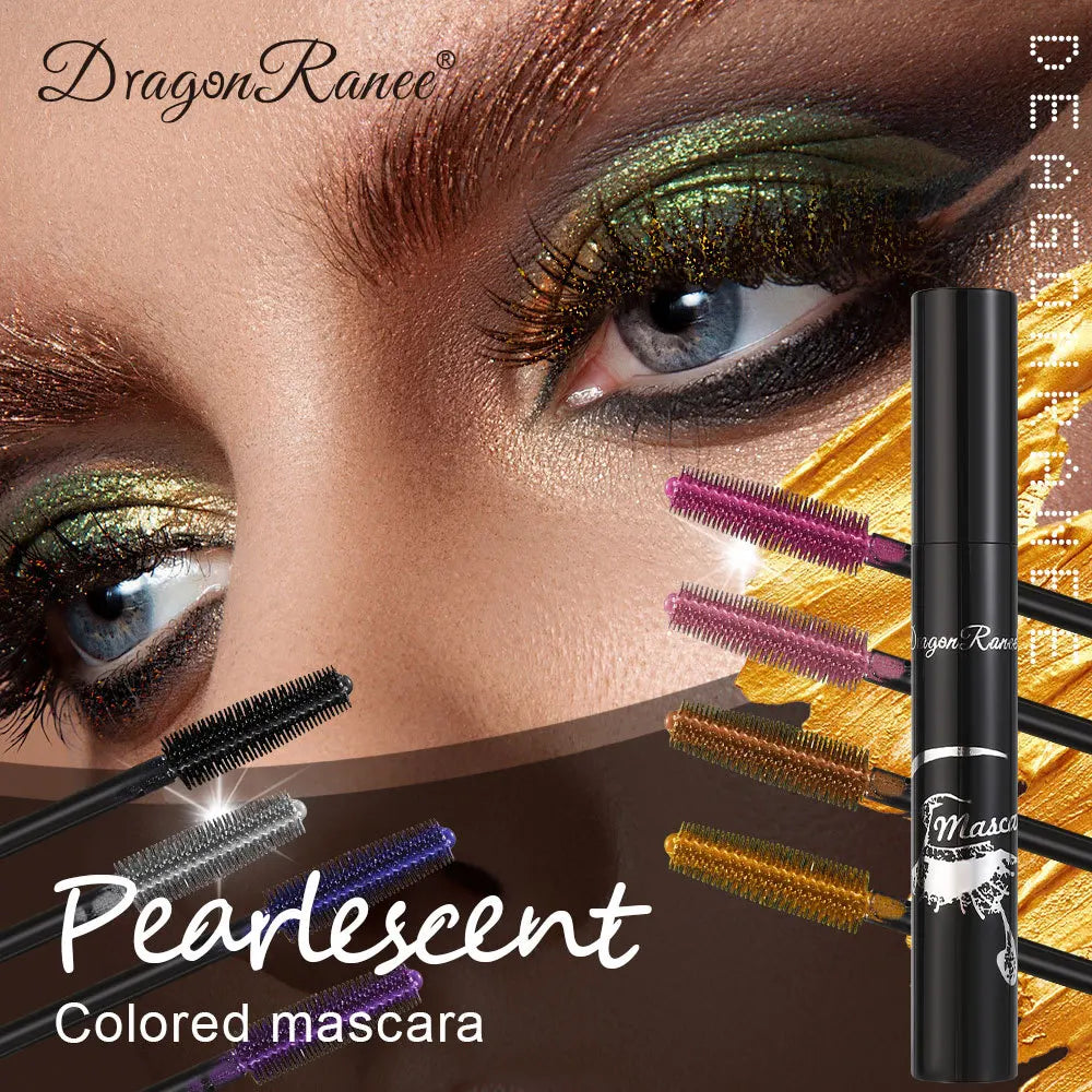 Colorful Volume Mascara Lasting Styling Waterproof Quick Dry Blue Purple Curling Lengthen Long Eyelash Silk Extension Cream