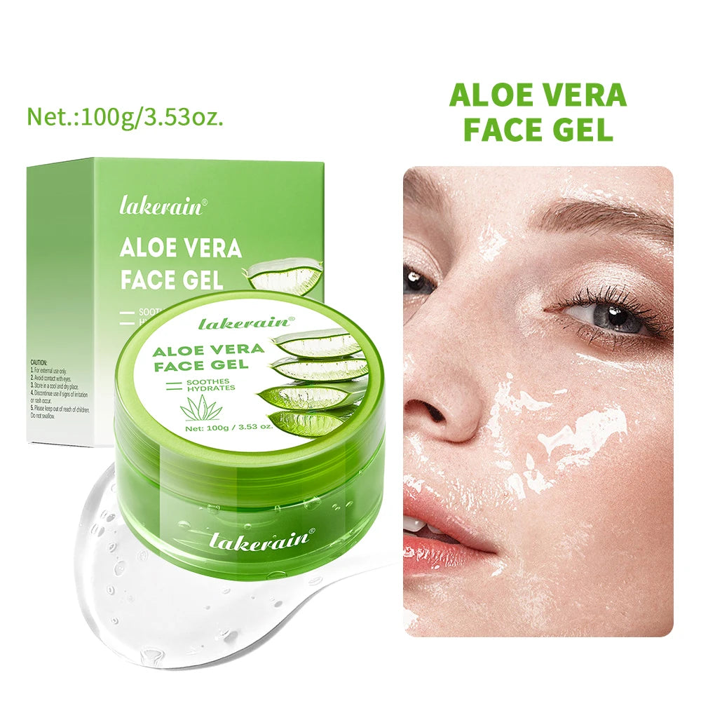 Aloe Vera Gel Lightening Moisturizing Soothing Natural Organic Aloe Vera Gel Reduce Redness Hydrate Exfoliation Skincare
