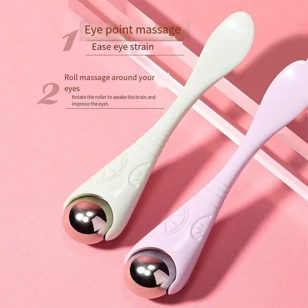 Roller Eye Cream Massage Stick Facial Dual Head Dual-use Applicators Eye Massage Stick Anti Wrinkle Essence Introduction Stick