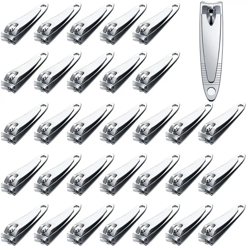 Nail Clipper, Premium Sharp Sturdy Stainless Steel Fingernail And Toenail Clipper Cutters, Perfect Nail Clippers For Men & Women