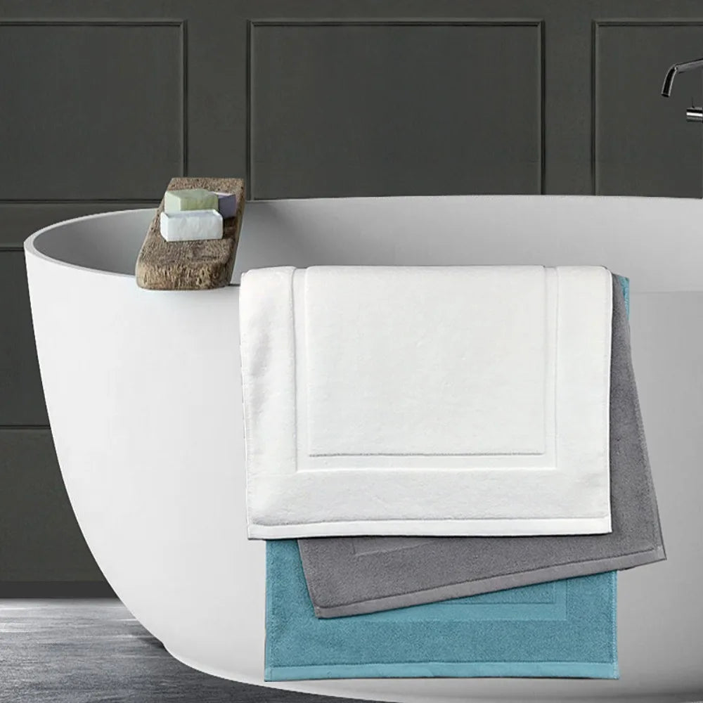 40*60cm Door Rug Entrance Non-slip Bathroom Floor Mat Water Absorbent Floor Towel Home Hotel Bath Mat Thickened Absorbent
