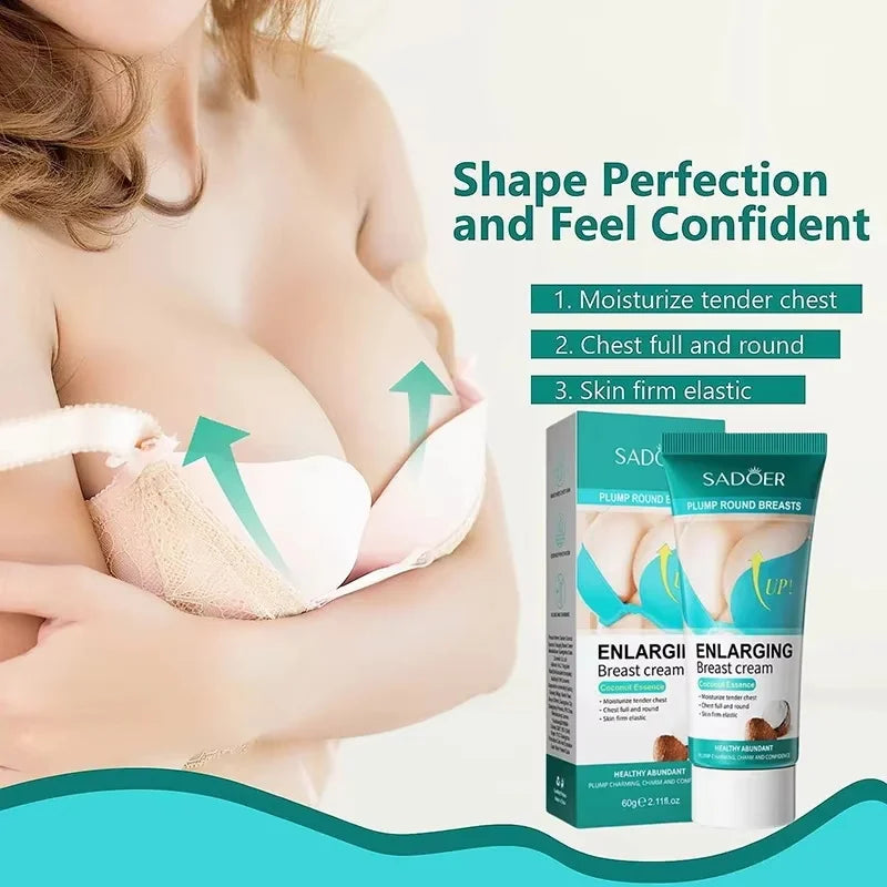 Fast Growth Breast Enlargement Cream Lift Firm Breast Improve Sagging Massage Chest Rapidly Body Moisturizing Smooth Bright Care