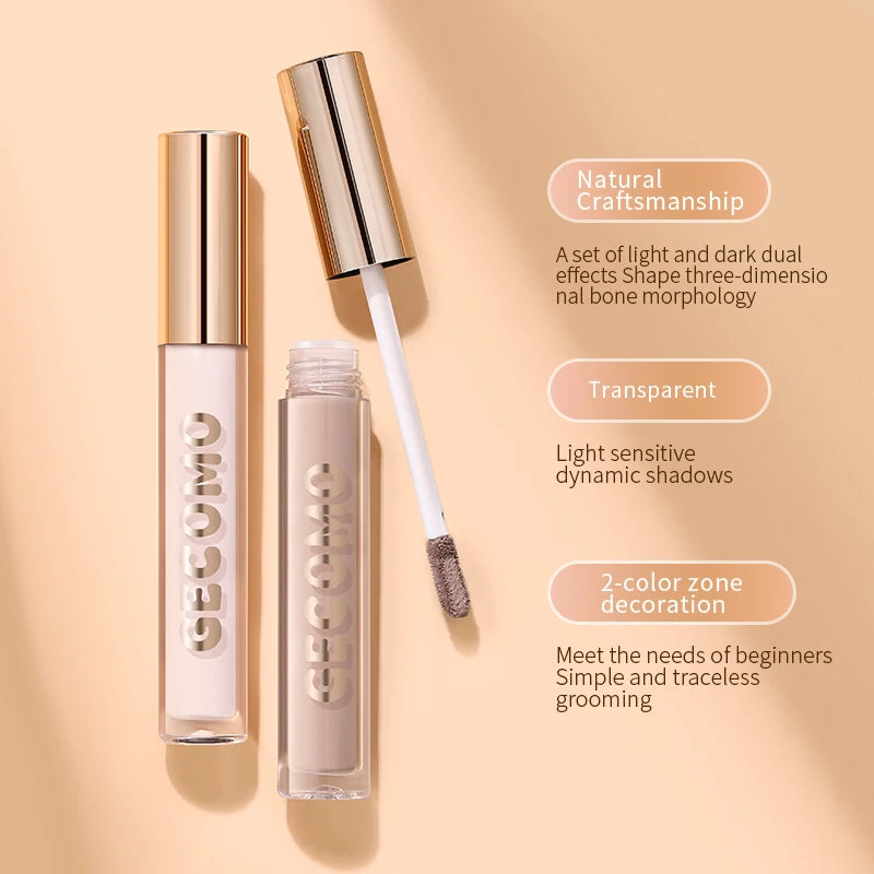 Moisturizing Facial Contouring & Brightening Liquid Cover Dark Circles Acne Marks Shadow Brightening Liquid Highlighter