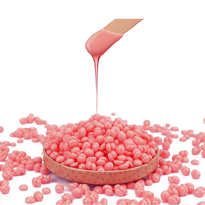 500g/200g/50g Hard Wax Beans For Body Hair Removal Versatile Painless Wax Warmer Waxing Beans for Wax Heater Machine Unisex