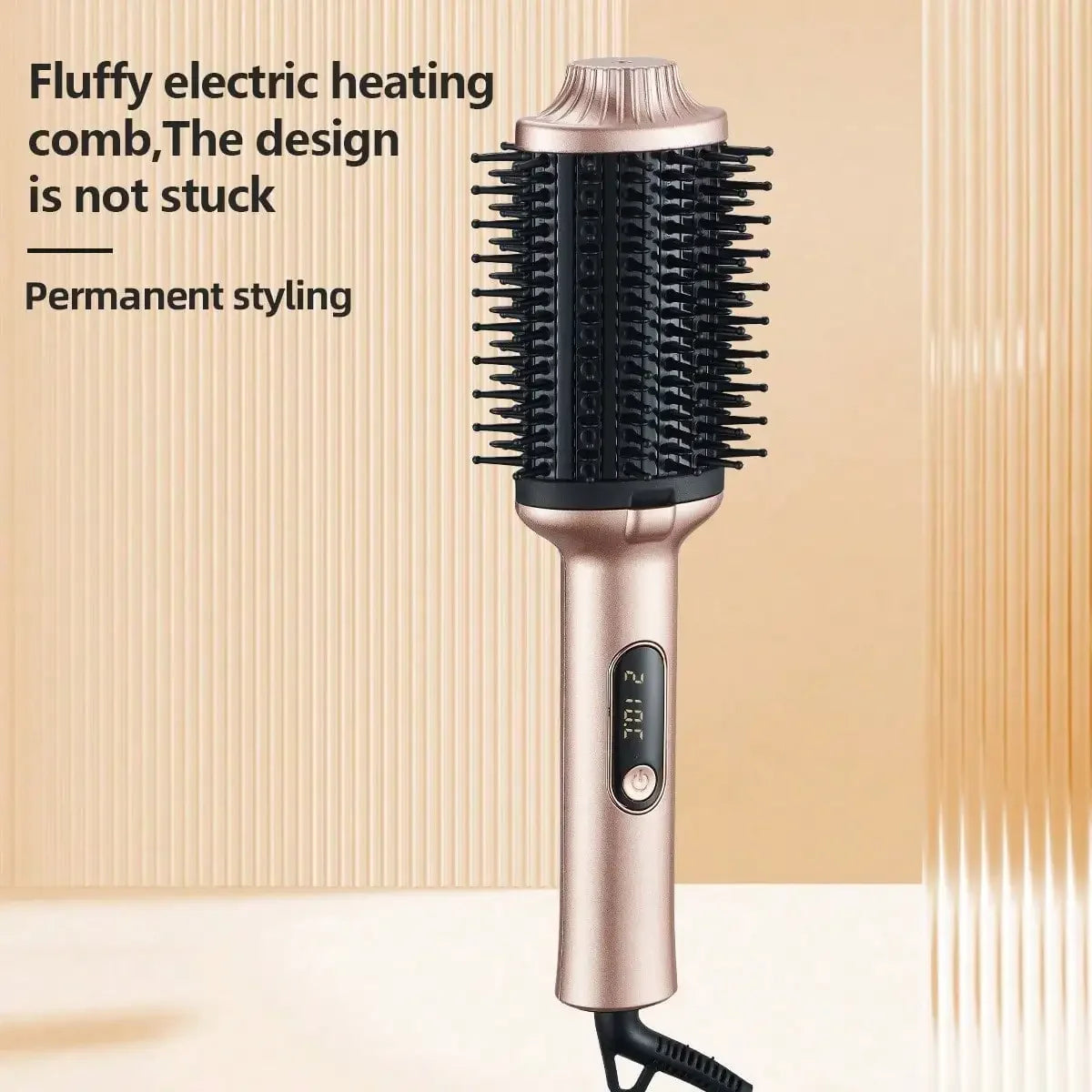 Large Wave Styling Curling Comb Hair Straightener HairCurler