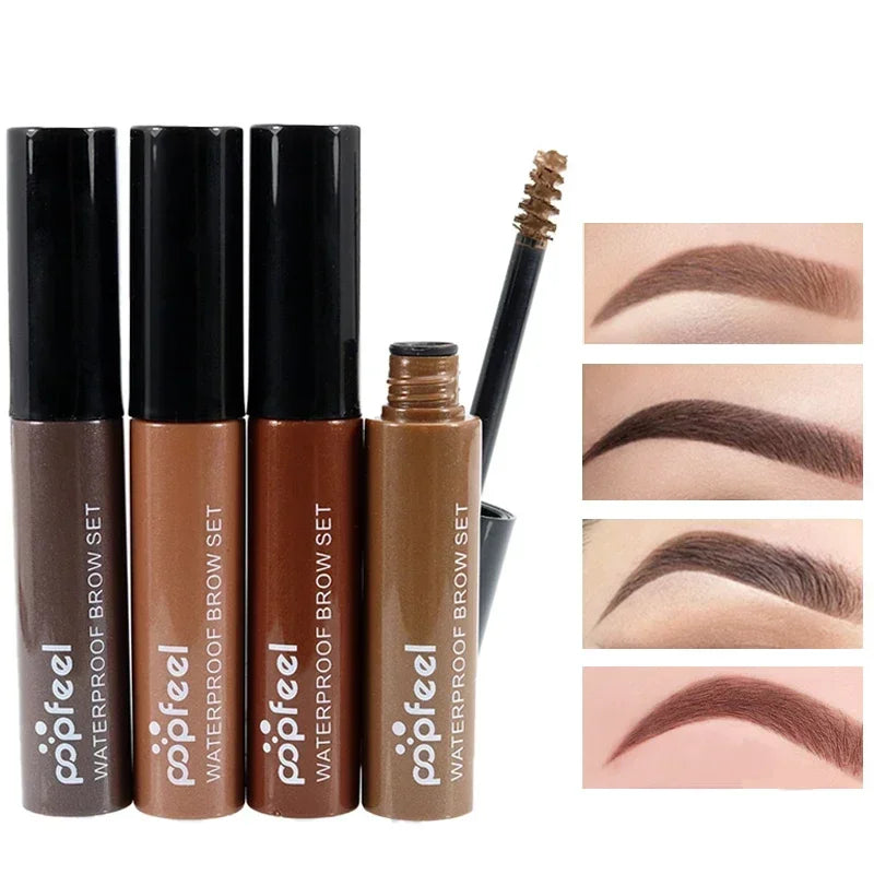 New Hot Brand Makeup Eye Brow Gel Coffee Black Brown Paint Eyebrows Gel Waterproof Eyebrow Tint Mascaras Kit Sobrancelha Fashion