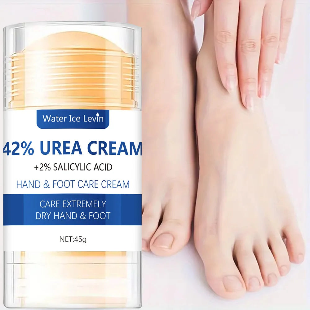 42% Urea Hand Foot Cream 2% Salicylic Acid Smooths. Soothes Extreme Dryness. Reduces Dry Lines. 45g Intensive Care.