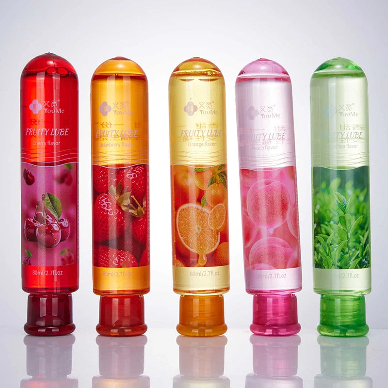 Fruit Flavor Lubricant for Sex Love Gel Vagina Water Base Body Lubricant Lube Love Gel Gay Sex Games Sex Toys Anal Lubricant