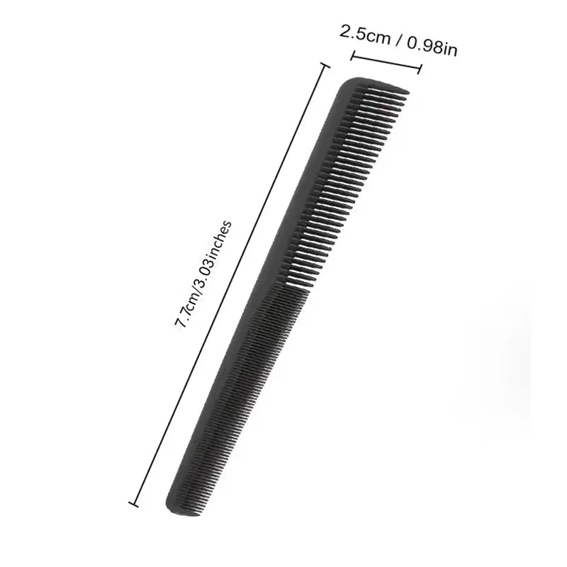 Professional Barber Combs Haircut Wide and Fine Teeth Portable Comb Heat Resistant Anti-static Hairdresser Styling Tools Salon