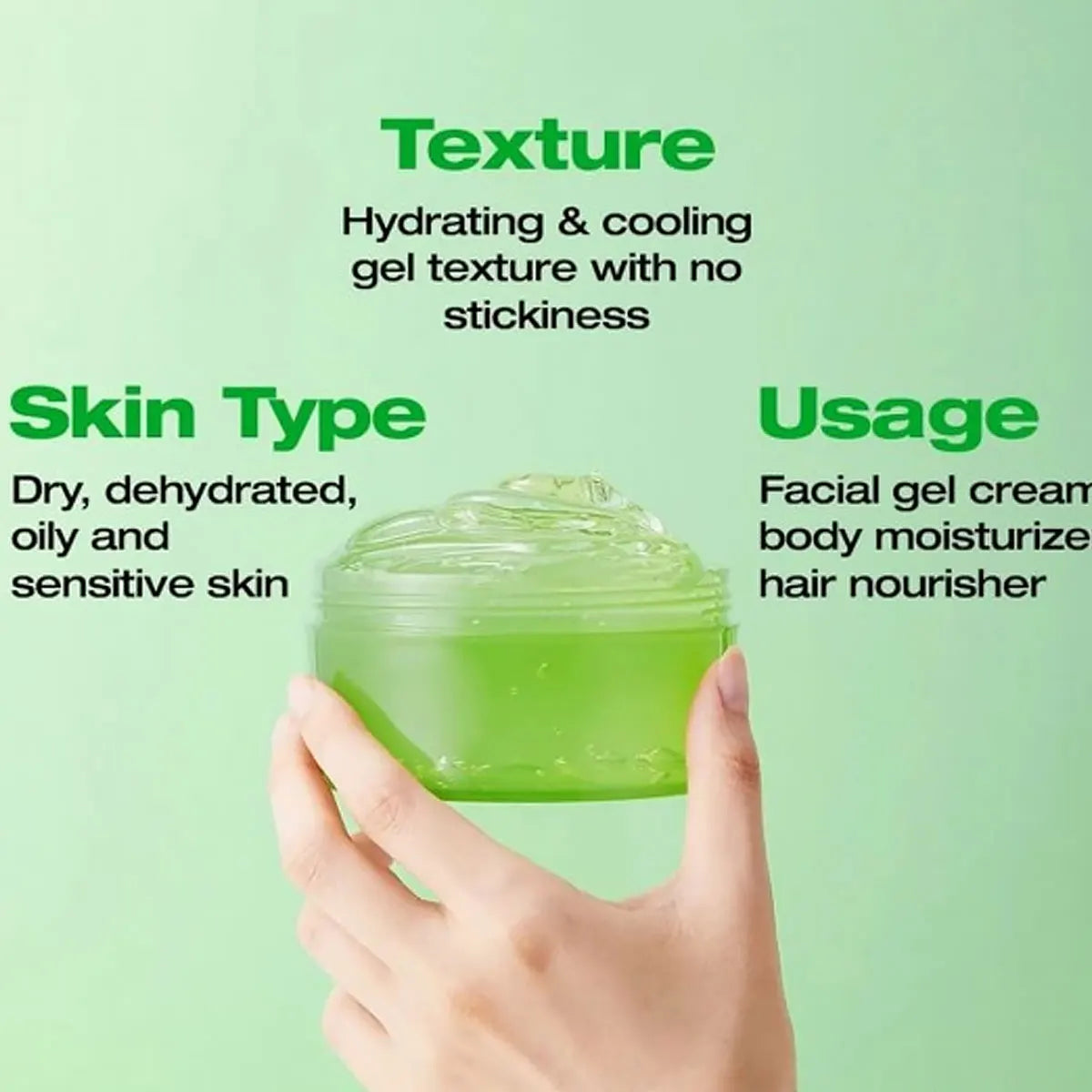 Nature Republic New Soothing Moisture Aloe Vera Gel,Basic Moisturizing,Deep Moisturizing,Korean Skincare，K-Beauty,Korean Makeup