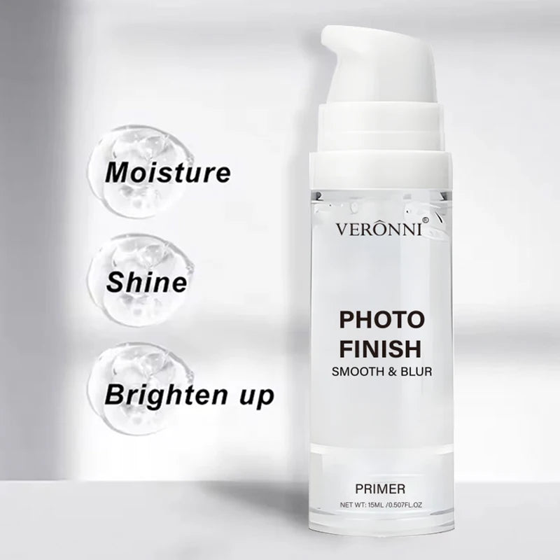 15ml Clear Primer with Lightweight Hydration, Pore-Blurring Effect, and a Natural Soft-Focus Finish. The Perfect Base for Smooth