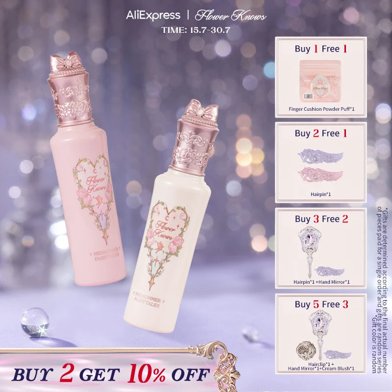 Flowerknows Midsummer Fairytales Collection Liquid Highlighter（Multichrome）