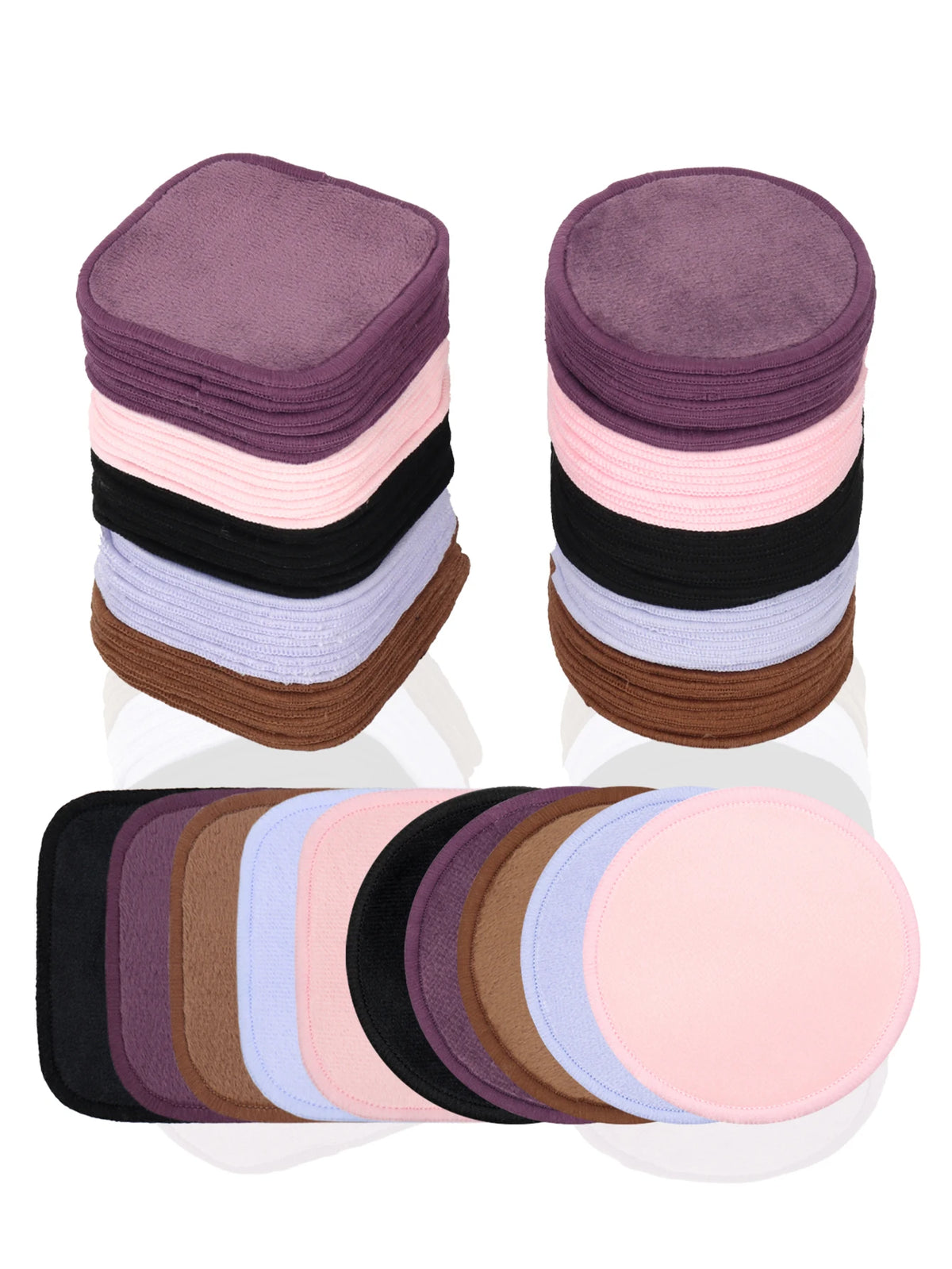 10/20/30 Reusable Makeup Remover Pads, a Gentle Facial Cleansing Sponge Suitable for All Skin Types, Odorless, Beauty Tool