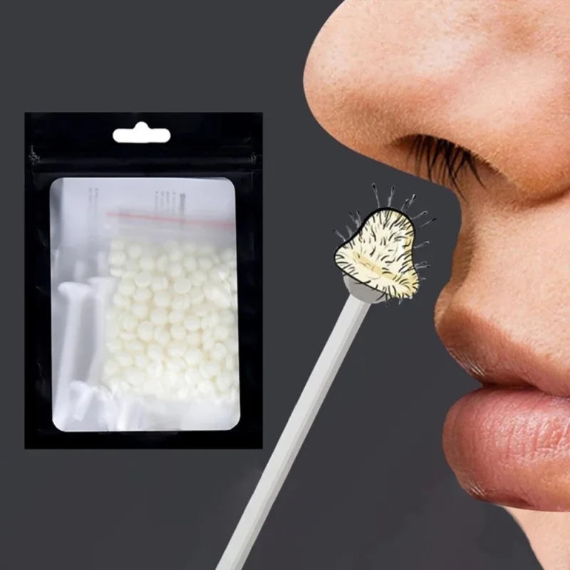 1 Set Of Portable Nose Hair Removal Wax Set, Nail Trimming And Beauty Tools, Unisex Nose Hair Cleaning Clip