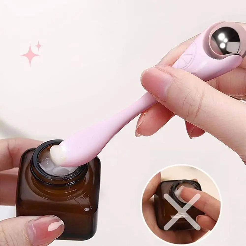 Roller Eye Cream Massage Stick Facial Dual Head Dual-use Applicators Eye Massage Stick Anti Wrinkle Essence Introduction Stick