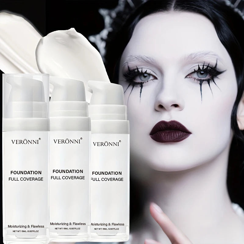 White Foundation Liquid Whitening Brightening Correcting Skin Tone Super White Inner Eye Highlight Blending Liquid Plasticizer