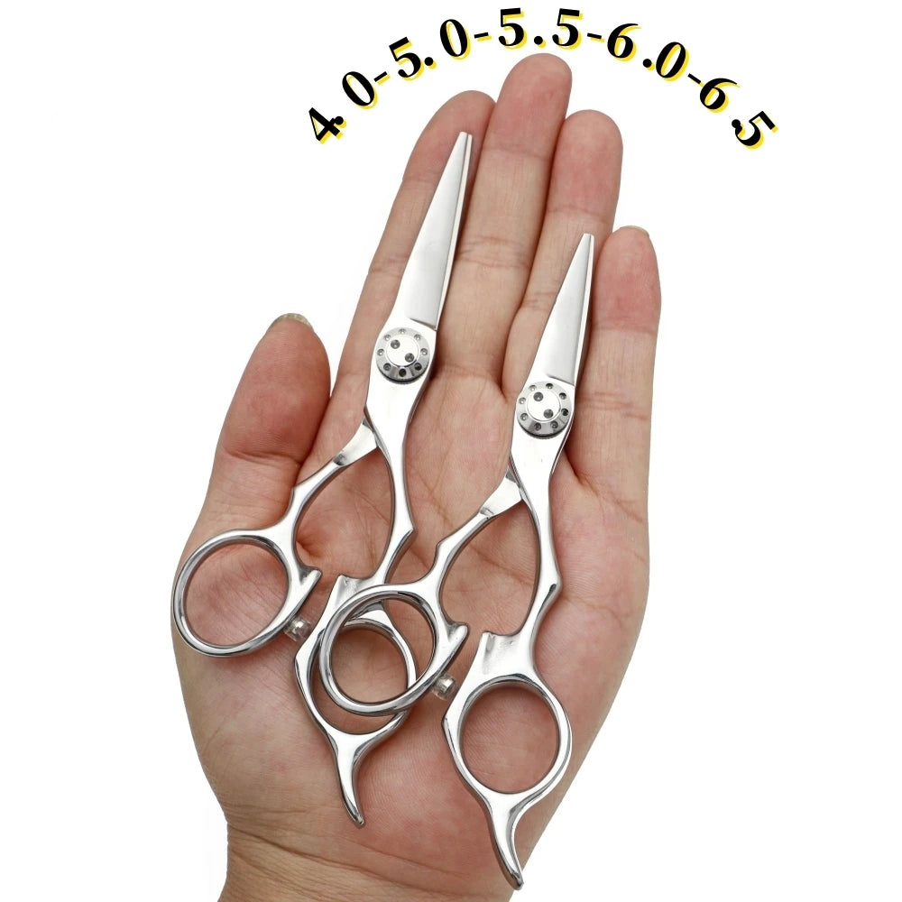 Professional Hairdresser Small Size Scissors Japan 440C Steel Thin Hair Scissors Suitable for Home and Barbershop Combs Included