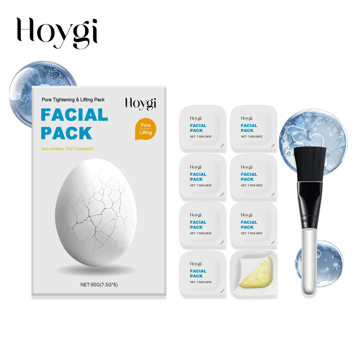 Hoygi 2025 New Zombie Facial Mask Skin Care Wash Off Face Mask Hydrating Skincare For Smooth Repair Pore Tightening Lifting
