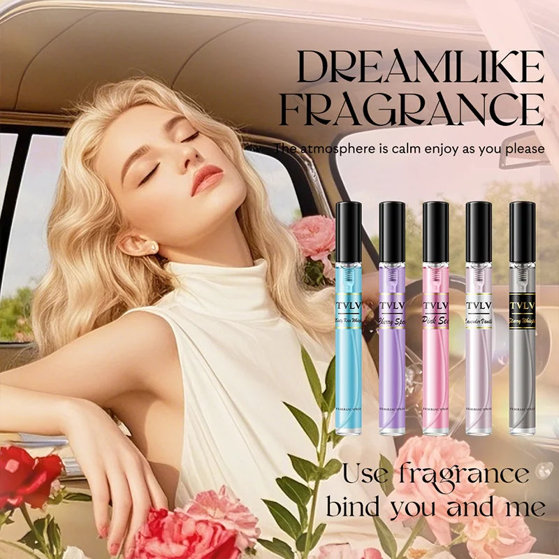 Fragrance spray set, long-lasting fragrance, 4-piece pack, hair fragrance spray, floral fragrance spray