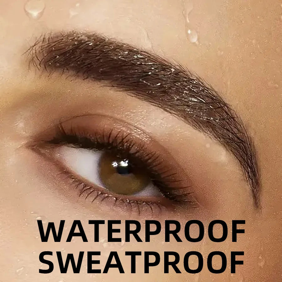 1PC 4 Point Eyebrow Pencil Pen Makeup Waterproof Liquid Eyebrow  Long Lasting Cosmetic Fine Sketch Liquid Eye Brow Tatto Pencil
