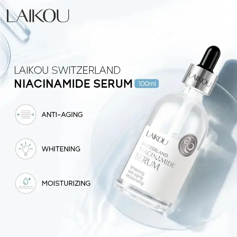 Swiss Anti Aging Face Serum 100ml VC Niacinamide Rosehip Hyaluronic Acid Blueberry Extract To Brighten And Moisturize Skin