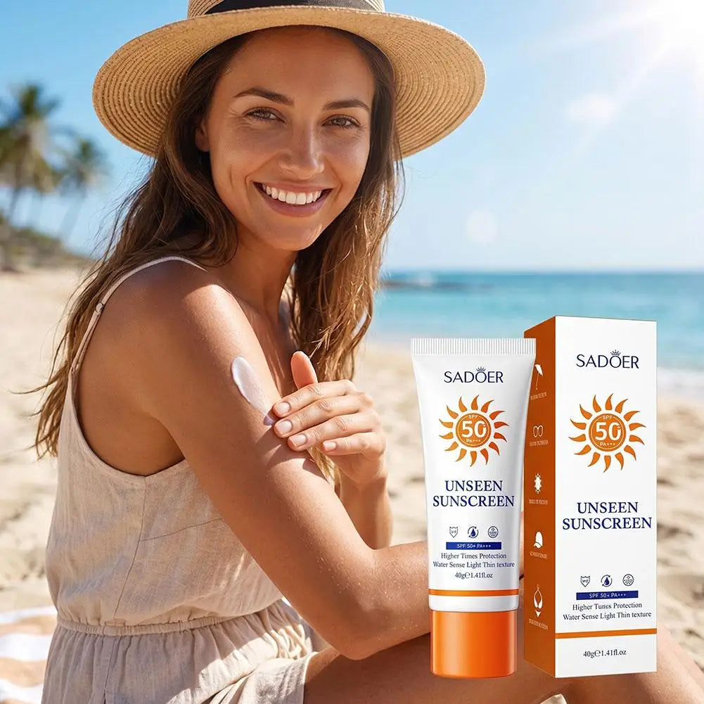 SADOER Spf 90+ 50+ Facial Body Face Sunscreen UV Protector Solar Skin Protective Sunblock Oil-Control Moisturizing Sun Cream