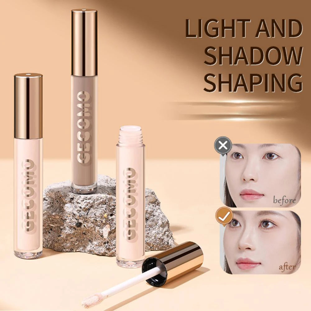 Moisturizing Facial Contouring & Brightening Liquid Cover Dark Circles Acne Marks Shadow Brightening Liquid Highlighter