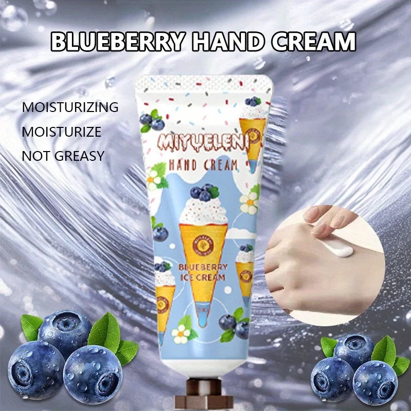 20 Pack Fruit Hand Cream, Dry and Cracked Hand Care Moisturizing and Nourishing the Hands, Suitable for All Skin Types