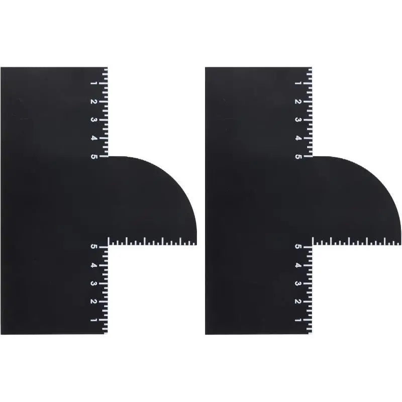 Hairline Enhancement Card Beard Line Up Shaping Tool Lineup Guide Perfect For Styling Edging Barber Hair Grooming