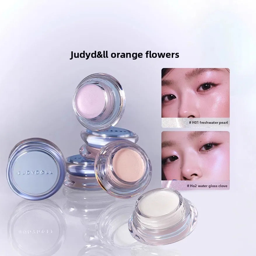 Judydoll Waterlight Highlighter Stick, Liquid Glow Face Highlighter for Cheekbones & Body, Creamy Balm for Dewy Glass Skin,