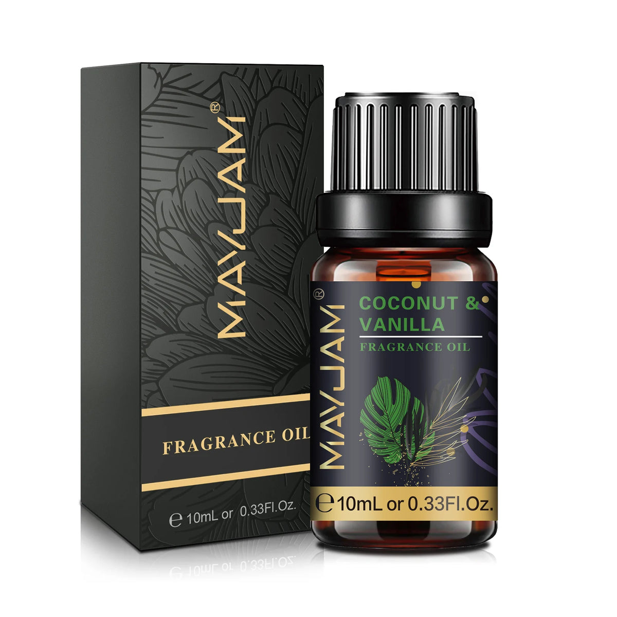 MAYJAM Diffuser Oil for Home Coconut& Vanilla White Musk Strawberry Watermelon Chocolate Fragrance Oil Present