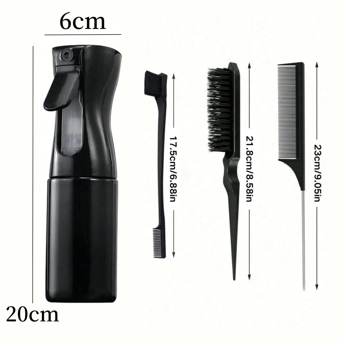High Quality Hair Comb Set - 20 PCS Rat Tail Styling Combs Pick for Curly - Teasing Parting Fine Professional Barber Cutting