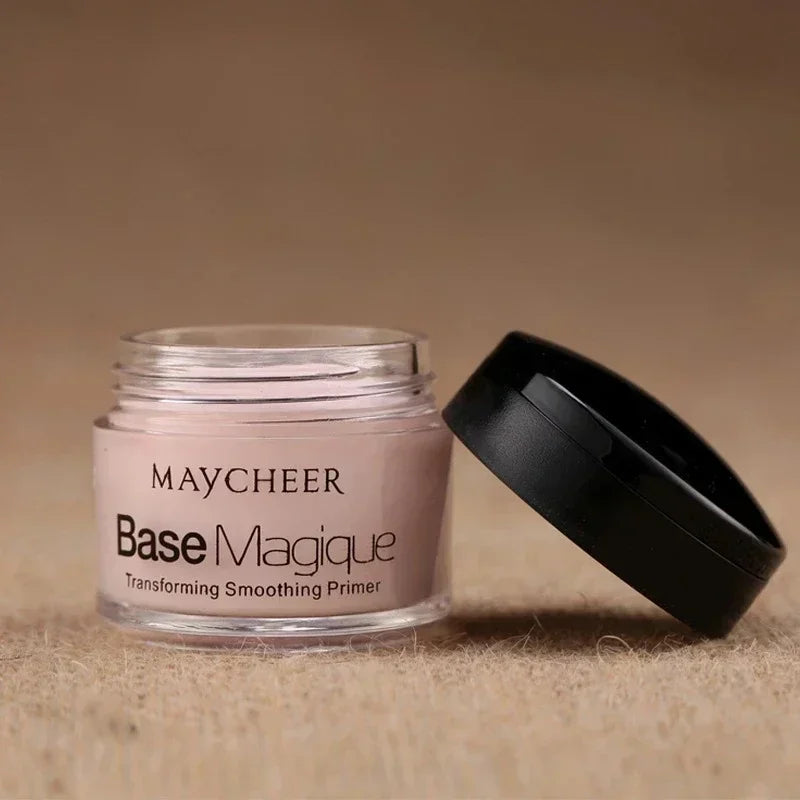 Magic Smooth Silky Face Makeups Primer Invisible Pore Wrinkle Cover Concealer Foundation Base 100% Amazing Effect MAYCHEER CREAM