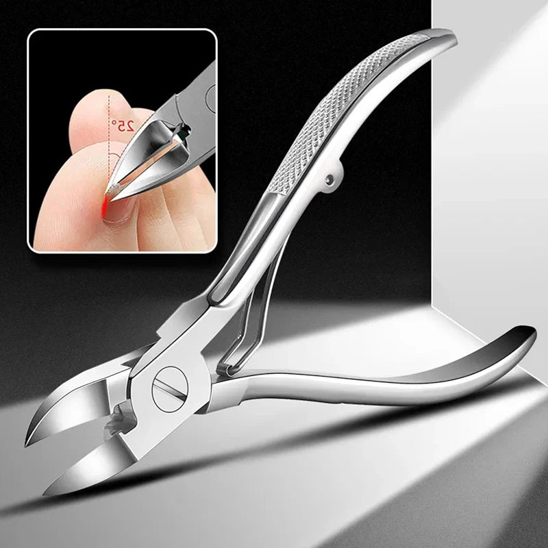 Professional Toe Nail Clippers Trimmer Cutters Paronychia Nippers Pedicure Tools Podiatry Stainless Eagle Pliers Pedicure Pliers