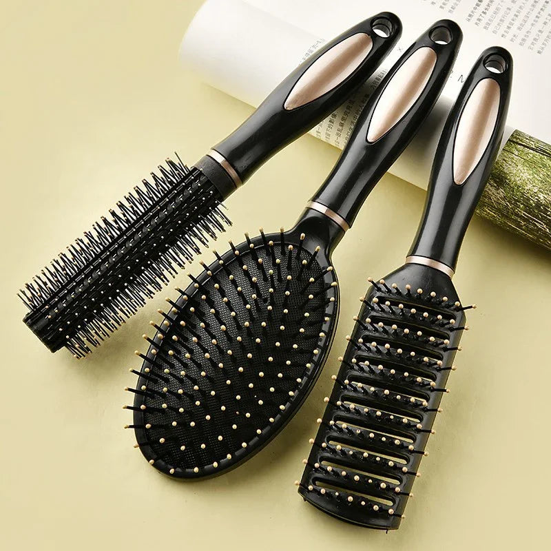 Anti Static Styling Comb Household Salon Curly Hair Comb Plastic Massage Anti Static Hair Brush Practical Care SPA Head Massager