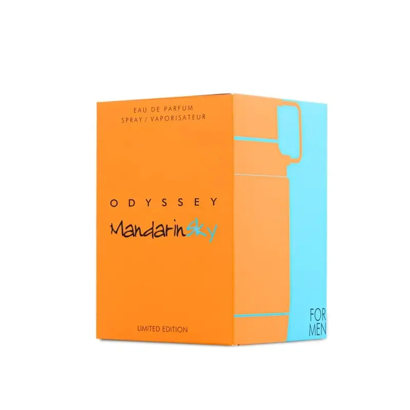 Armaf Odyssey Mandarin Sky Eau De Parfum 100ml 3.4fl.oz Long Lasting Men Perfume Citrus Woody Scent