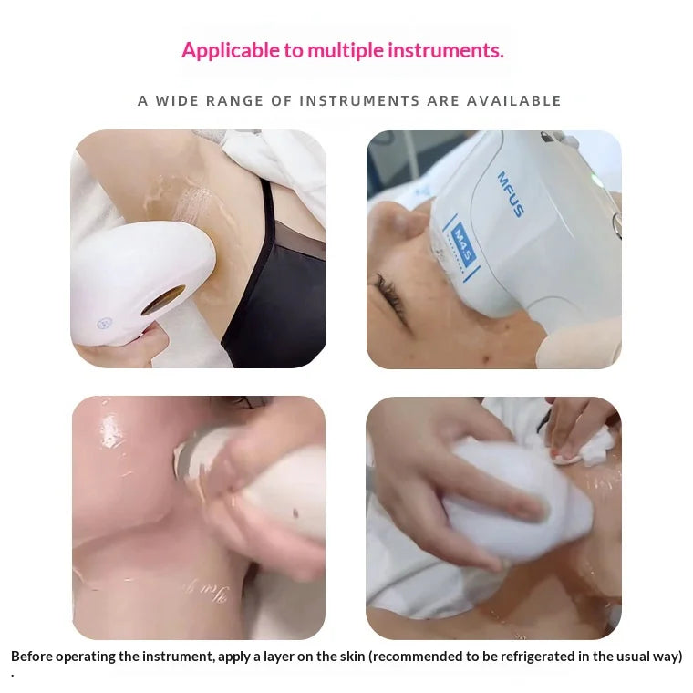 300g Cooling Gel for Moisturizing and Smooth Skin - Used As A Coupling Gel in Beauty Facial Ultrasonic Hydration for IPL/OPT