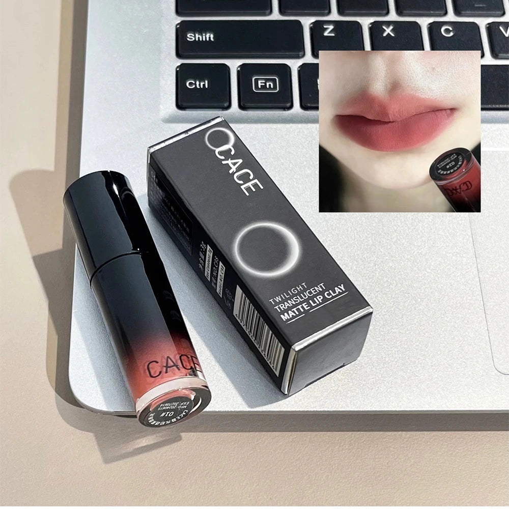 Matte Nude Velvet Liquid Lipstick Waterproof Long Lasting Lip Gloss Peach Lip Tint Mud Lip Glaze Rose Red Lip Stain For Women