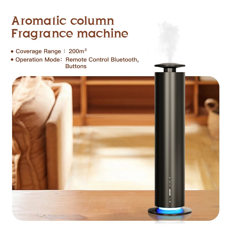 Smart Home Aroma Diffuser Aromatherapy Machine Office Air Freshener Room Essential Oil Diffuser Lasting Perfume Battery Diffuser