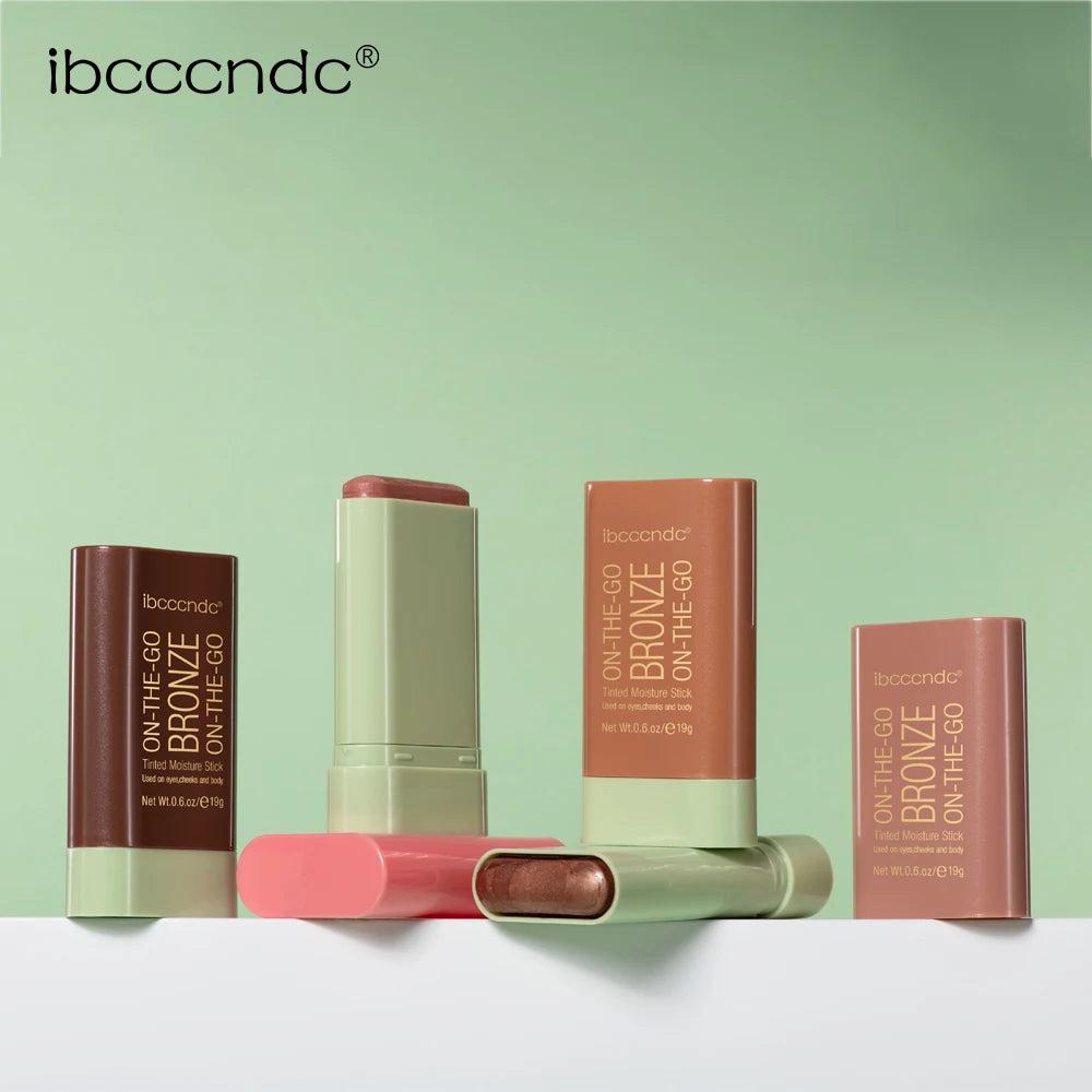 4 Colors Contour Bronzer Stick Long Lasting Moisturizing Contouring Face Body Multi-use Shading Stick Cosmetics Korean Makeup
